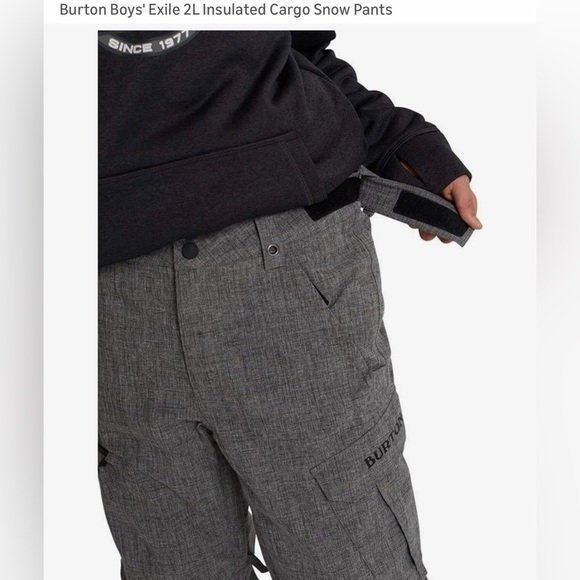 Burton boys ski snowboarding snow pants - Picture 4 of 8